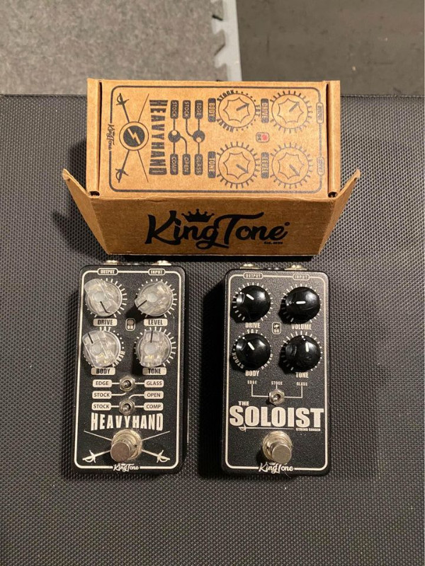 Kingtone soloist & Heavyhand pedal in Amps & Pedals in Ottawa
