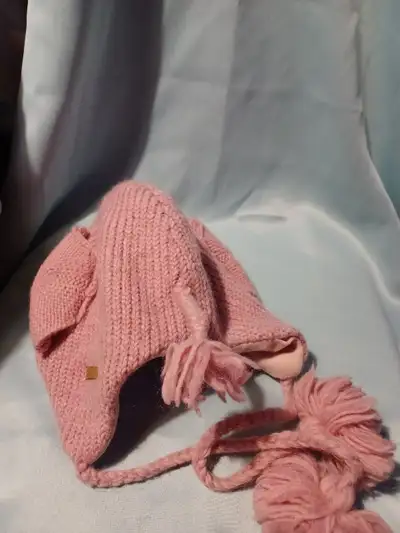 Pink elephant winter toque, View more