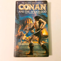 Vintage 1980 The All New Adventures of Conan and the Spider God