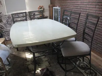 Dining Table and Chairs Set 42X68, View more