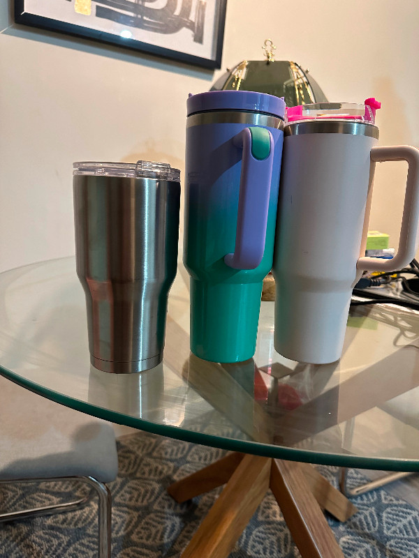 Elegant insulated stainless cups in Kitchen & Dining Wares in Edmonton - Image 3