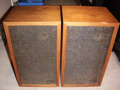 JAPANESE-MADE ANTIQUE SPEAKERS, $100., View more