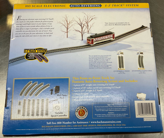 Bachmann Point to Point Reversing Train Set in box in Toys & Games in North Bay - Image 2