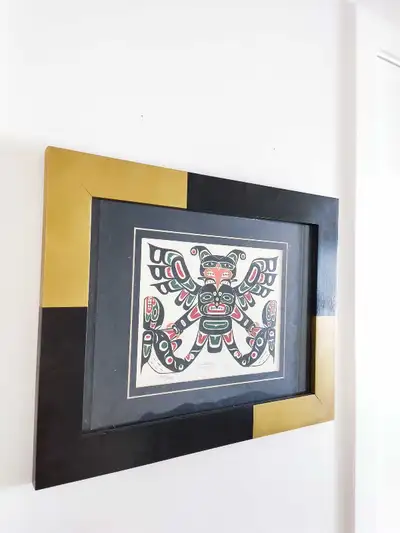 Vintage Indigenous Art work wall decor, View more