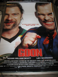 Goon Film posters $5 each -Hockey movie