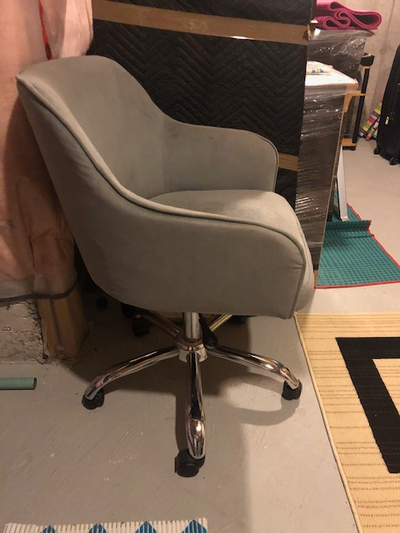 Light Grey Office Chair  **NEW PRICE**, View more