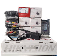 Hikvision Smart Light audio 3k  8Ch DVR 6 camera complete kits