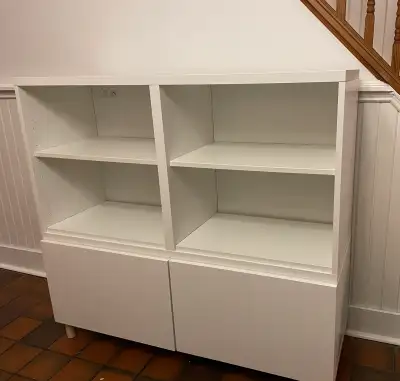 IKEA Besta sideboard cabinet + shelf unit, View more