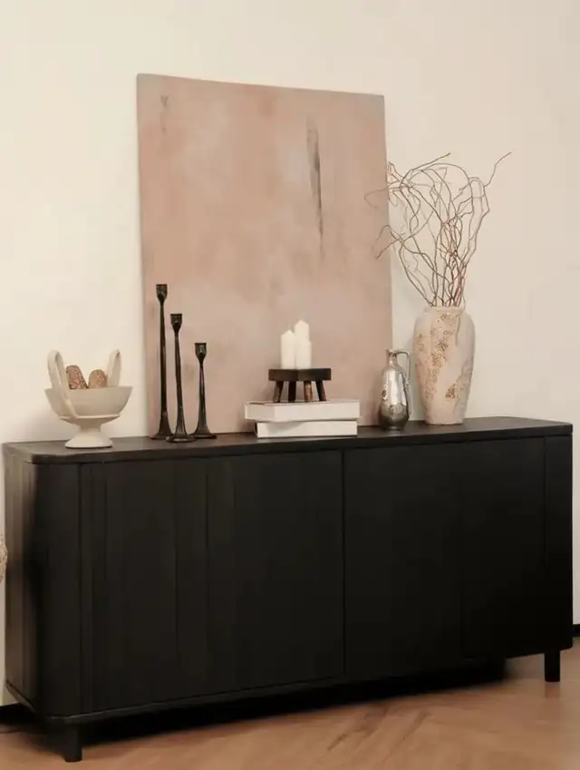 Black Wood Sideboard，Entrance cabinet in TV Tables & Entertainment Units in Markham / York Region - Image 10
