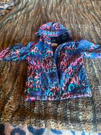 ROXY girls winter jacket $30.00 used like new  Size 7/8.