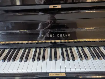 Piano needs tuning Young Chang model, View more
