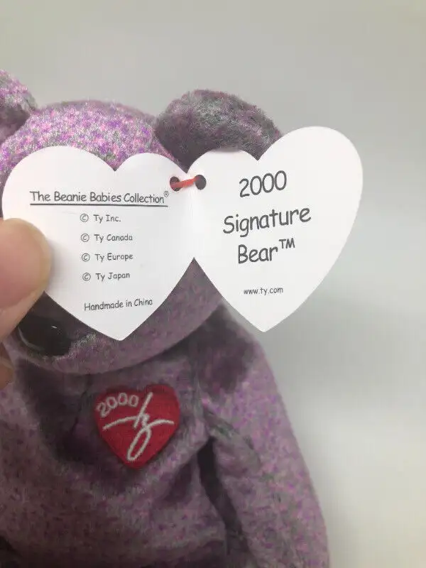 Ty Beanie Baby 2000 the Signature Bear - MWMT62864744189058121