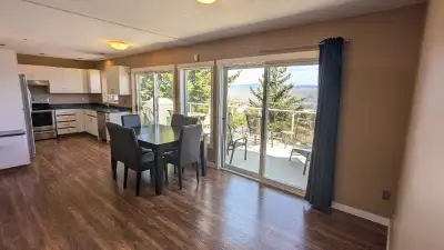 Very spacious level entry rancher style 3 bedroom, 2 full bathrooms top (main) floor unfurnished sui...