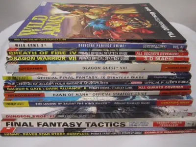 Lots of guides for sale All vintage authentic Guelph pickup Deals if you buy a few I have lots more...