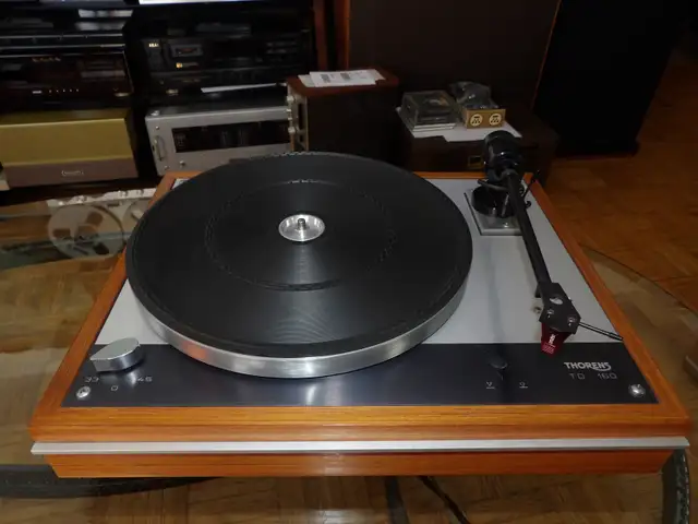 Thorens TD 160 turntable, CONSIDERING TRADES in Stereo Systems & Home Theatre in Gatineau - Image 3