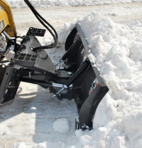 Chasse-neige Skid Steer de 84 po pour Usage Intensif