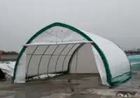 Durable 20'x30'x12' (300g PE)  Dome Shelter I Storage Equipment