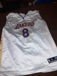 Kobe Bryant authentic number 8 lakers home jersey 