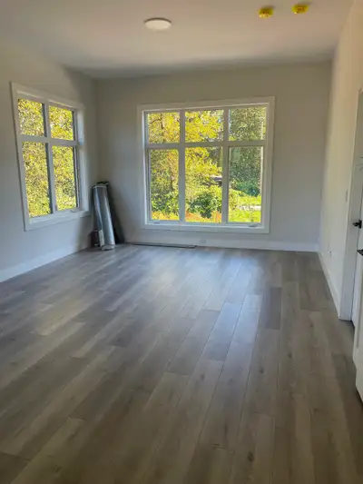 2 Bedroom 1 bathroom basement suite Above ground - It is attached to the side of the main home 2 Bed...