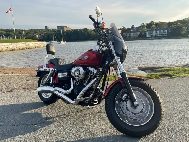 Harley Davidson FatBob in Street, Cruisers & Choppers in City of Halifax - Image 4