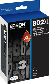 Epson 802XL black ink cartridge for Epson Workforce Pro