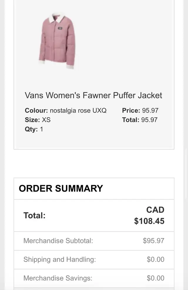 Vans Fawner Puffer Jacket/Sherpa Collar - Size XS in Kids & Youth in City of Toronto - Image 9