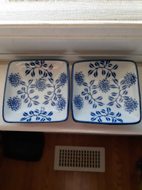 Blue and White Hand Painted Dishes