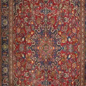 BEAUTIFUL PERSIAN MASHAD 9.8FT × 12.10FT WOOL HANDKNOTTED RUG in Rugs, Carpets & Runners in City of Toronto - Image 3