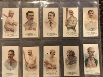 Allen & Ginter’s World Champion cigarette cards - reprint, View more