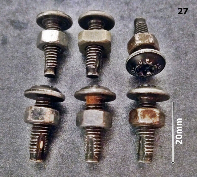27 Various Bolts / Nuts sets - $4/set - home renovation hardware in Hardware, Nails & Screws in London - Image 4
