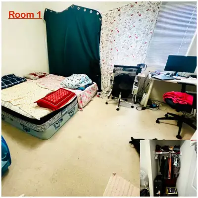Shared Room for rent in  Scarborough from June 1st