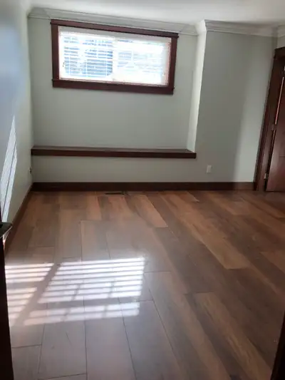 The room is on the main floor. Utilities are included. Close to bus stop, market and school. call pl...