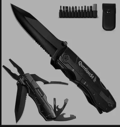 Pocket Multitool with Safety Lock, View more