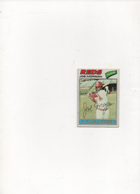 JOE MORGAN CARD 100 1977 TOPPS
