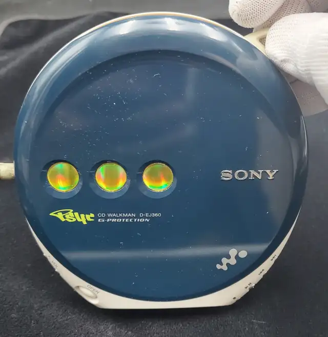 SONY D-EJ360 BLUE CD WALKMAN PSYC G-PROTECTION TESTED WORKING533465073766912001
