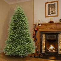 National Tree 7.5 Foot Dunhill Fir Christmas Tree, Hinged-DUH-75