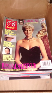 35 PRINCESS DIANA Magazines (1981-1997)