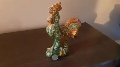 Ceramic Rooster Pet/Smoke Free Ex Cond $5, View more