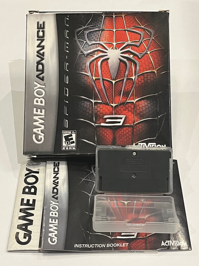 GBA/    Spider-Man 3/   Complete In Box/  Game Boy Advance in Arts & Collectibles in Markham / York Region - Image 3