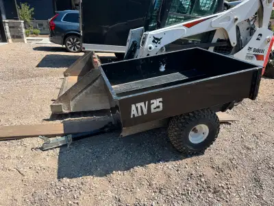 I am selling an ATV 25 trailer in used condition, perfect for hauling materials around your property...