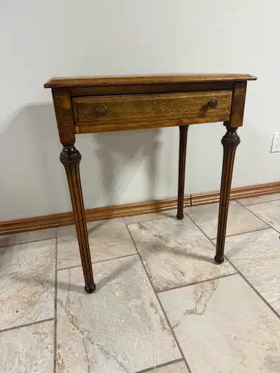 small wooden console table, View more