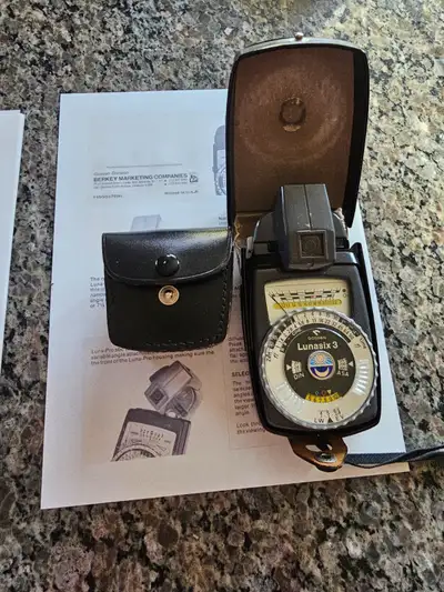 Retro Light Meters for photography, View more