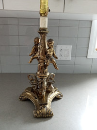 Elegant Ornate - Cherub - Table Lamp