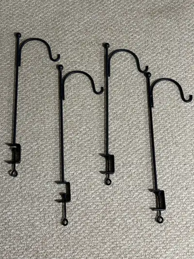 Metal garden plant basket hangar, View more