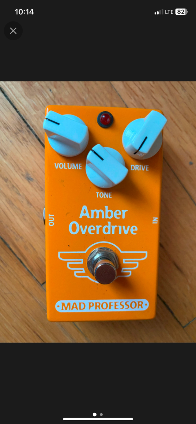 mad professor amber overdrive in Amps & Pedals in City of Montréal - Image 2