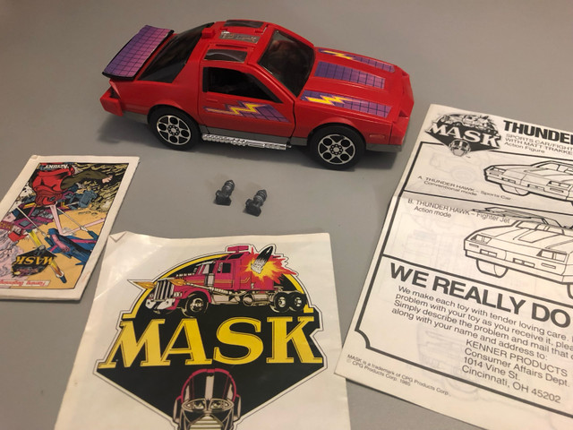 MASK Kenner rhino thunderhawk jackhammer 1980’s toys in Toys & Games in Mississauga / Peel Region - Image 4
