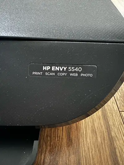 HP Envy 5540 printer , View more