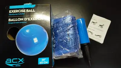 Exercise Ball   26" with hand pump, View more