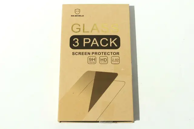 x2 Protecteurs d'écran pour LG G7 ThinQ Mr Shield Tempered Glass in Cell Phone Accessories in City of Montréal - Image 2