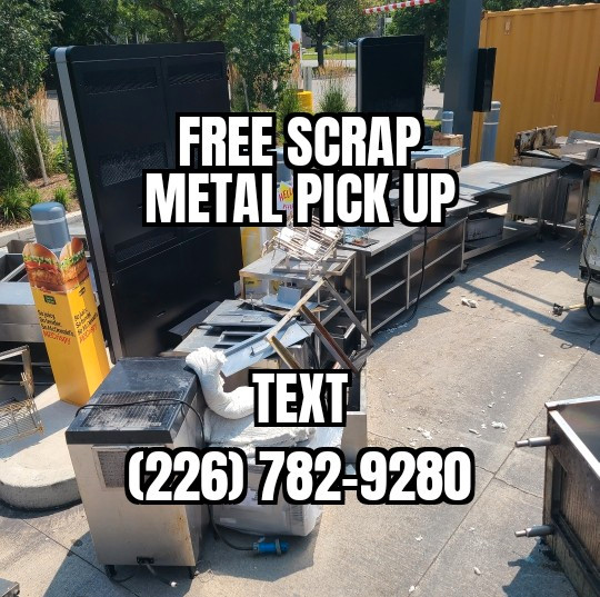 Free Scrap Metal Pick up Kitchener/ Waterloo in Towing & Scrap Removal in Kitchener / Waterloo - Image 3